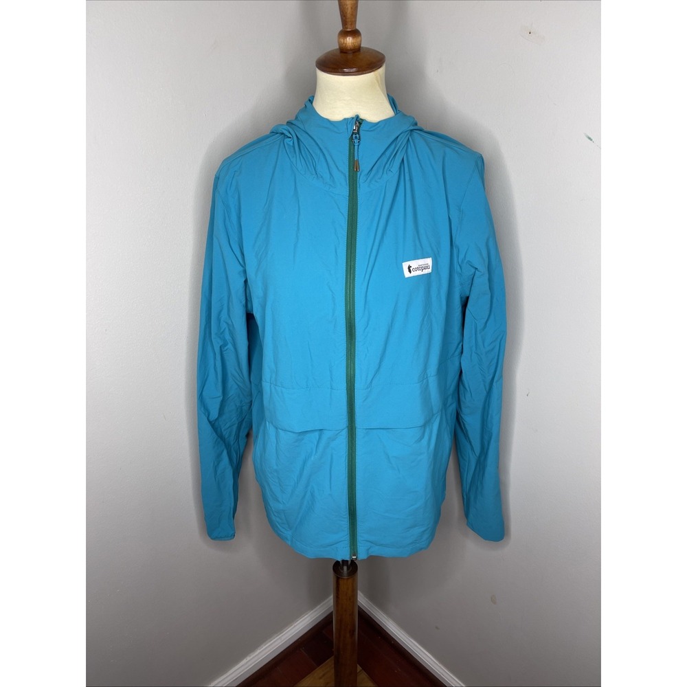 Mens Cotopaxi Blue‎ Viento Travel Jack Zip-up Hoodie Medium M - Picture 2 of 11